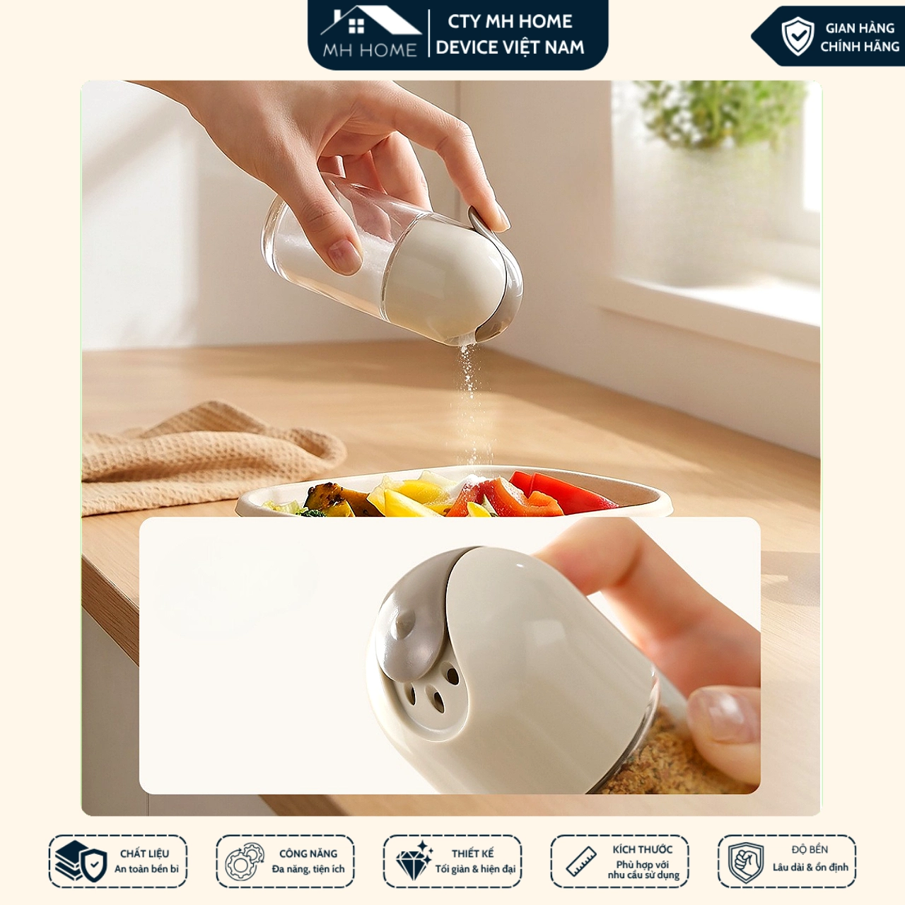 Combo 2 Hộp Đựng Tăm Bằng Nhựa Có Nắp Đậy Đa Màu Nhỏ Gọn Tiện Lợi Dễ Mang Theo | MH Home